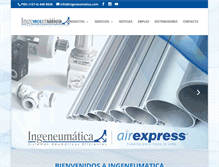 Tablet Screenshot of ingeneumatica.com